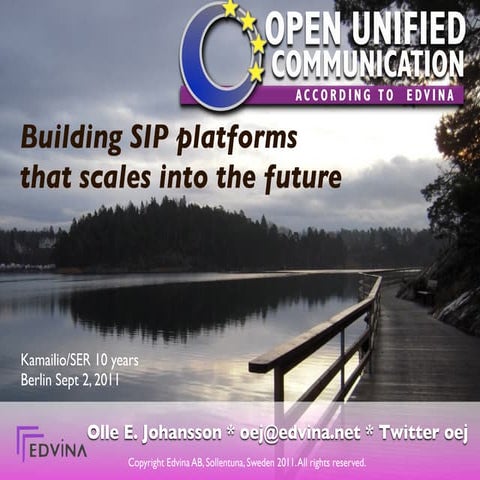 Building future SIP platforms