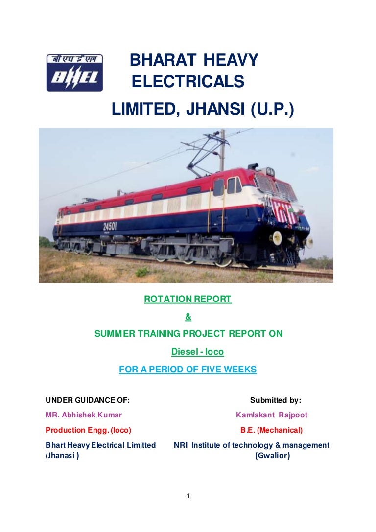 bhel railway engine