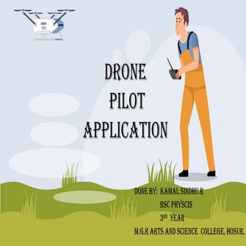 UAV Types and Applications | PPTX