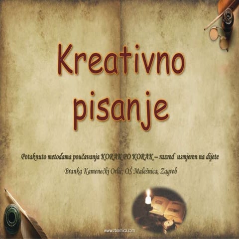 Kamenecki kreativno-pisanje