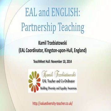 Kamil Trzebiatowski - TeachMeet Hull 2014