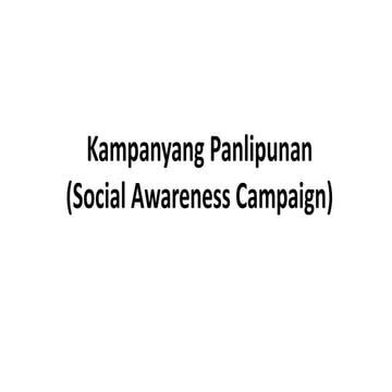 Kampanyang Panlipunan.pptx