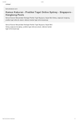 bandar togel lotus3