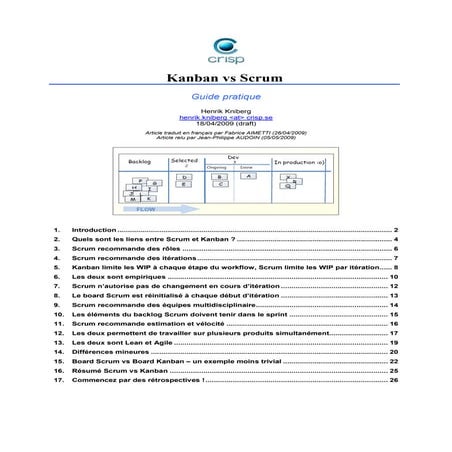 Kanban vs Scrum (slides) | PDF