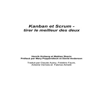 Kanban et Scrum : tirer le meilleur...