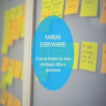 Kanban everywhere! - O uso de Kanban nos níveis estratégico, tático e operaci...
