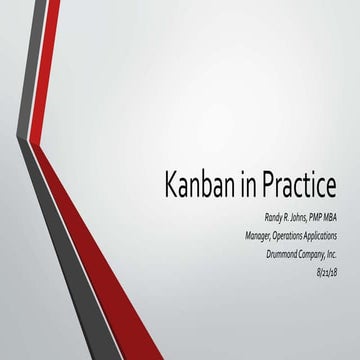 Kanban in Practice