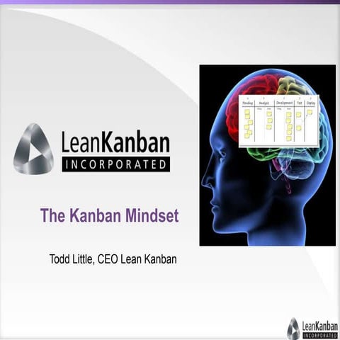 The Kanban Mindset by Todd Little at #AgileIndia2019