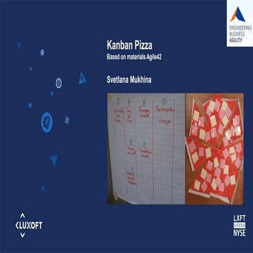 Канбан Пицца - принципы бережливого производства на практике