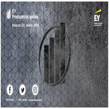 Upoznajte ovogodišnje kandidate za nagradu EY Preduzetnik godine