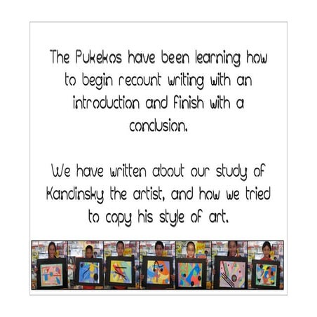"Kandinsky" by the Pukekos