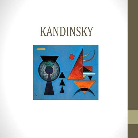Kandinsky   realizado por  Concha, para la clase de su hijo Adrián