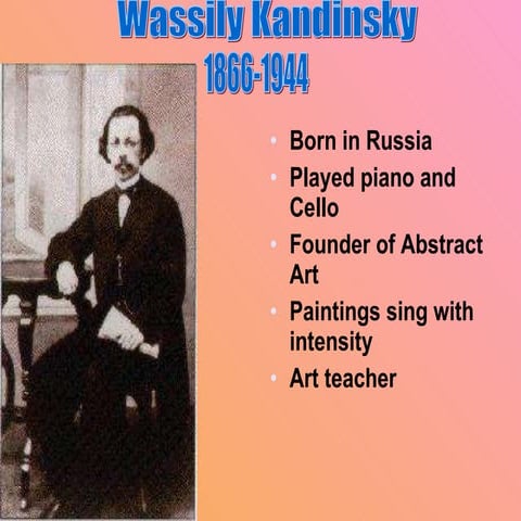 Kandinsky lesson(4th and 5th )