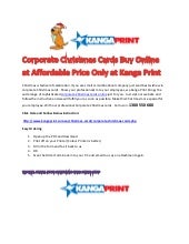 Kanga print  corporate christmas ca...
