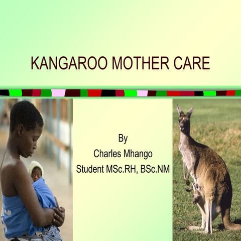 Kangaroo Mother Care in Malawi