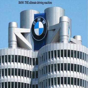  BMW case study