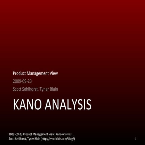 Kano Analysis.20090923