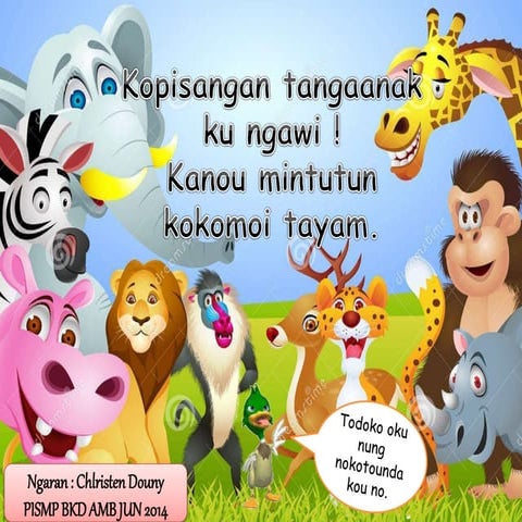 Kanou mogintutun kokomoi tayam. (kabaalan mokinongou)