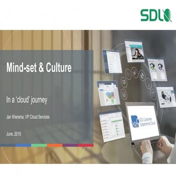 Mindset & culture In a cloud journey / Kansen in het datacenter 2015