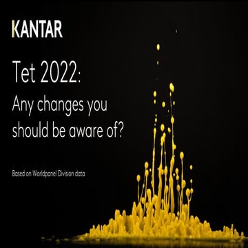 Kantar - Báo cáo Tết 2022