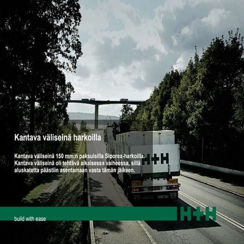 Kantava Väliseinä Harkoilla