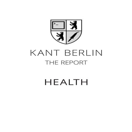 KANT Report: HEALTH