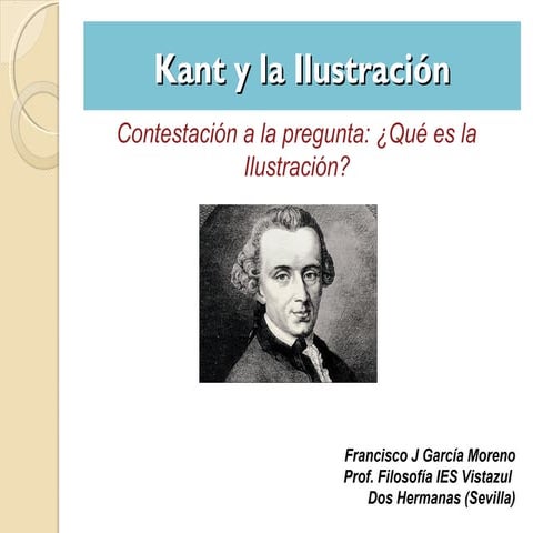 Kant y la ilustración