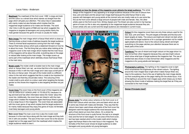 Kanye west   media studies