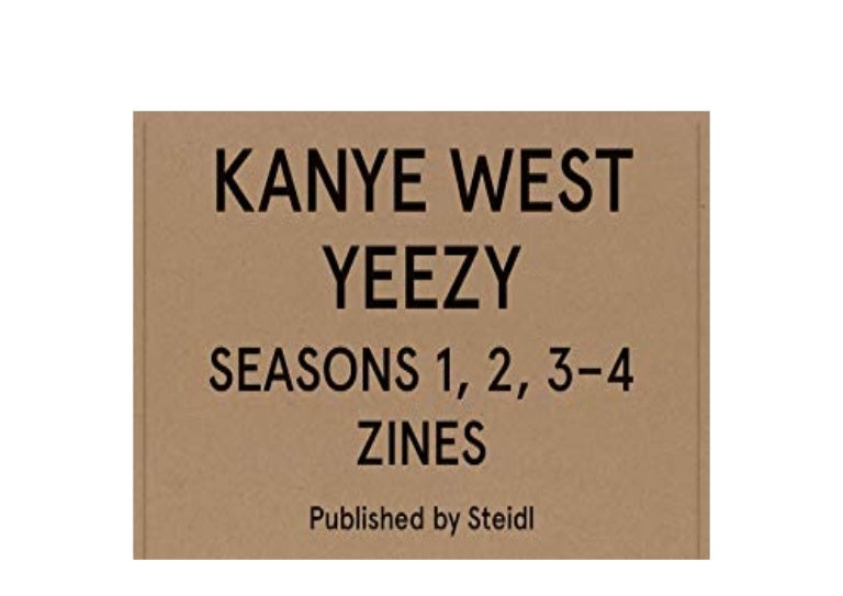 yeezy book yeezy book
