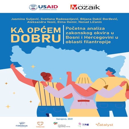Ka općem dobru - Početna analiza zakonskog okvira u Bosni i Hercegovini u obl...