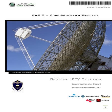 Technical Proposal - IPTV - Solution Design