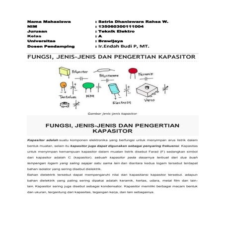 Kapasitor satria dhaniswara r.w. t.elektro (135060300111004)