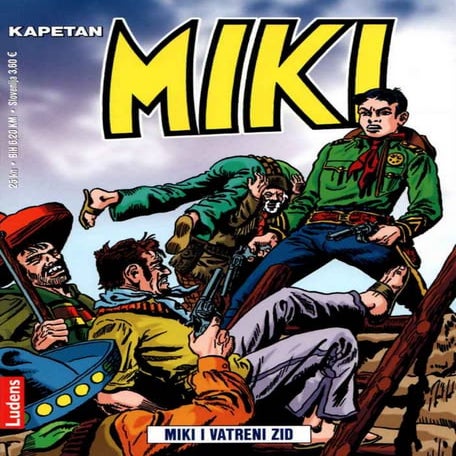 Kapetan miki  ludens 038 - miki i vatreni zid