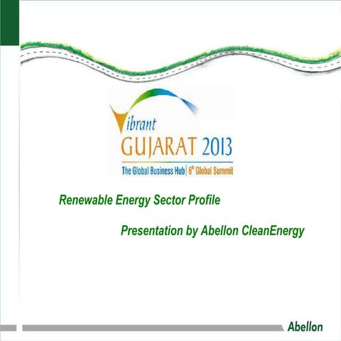 Renewable Energy Sector Profile
