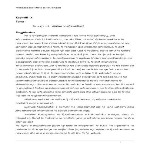 Semaforet (Sinjalet ne infrastrukture)