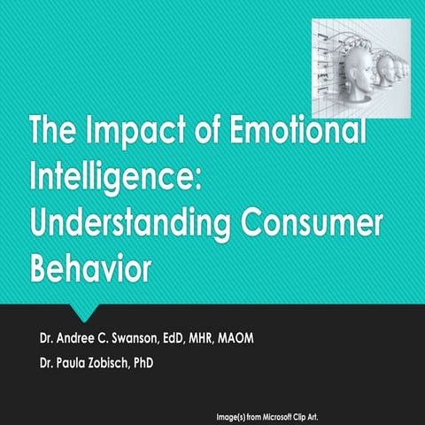 The Impact of Emotional Intelligence: Understanding Consumer Behavior ...