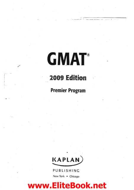 GMAT OG 12th Edition