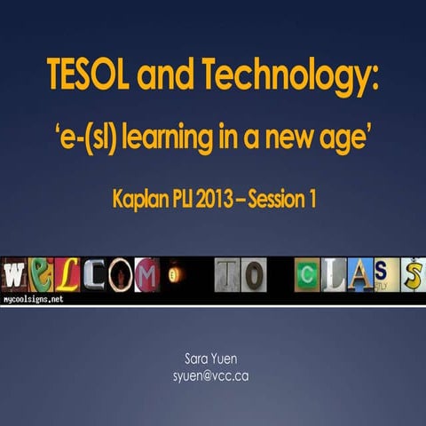 Kaplan pli tesol&tech s1