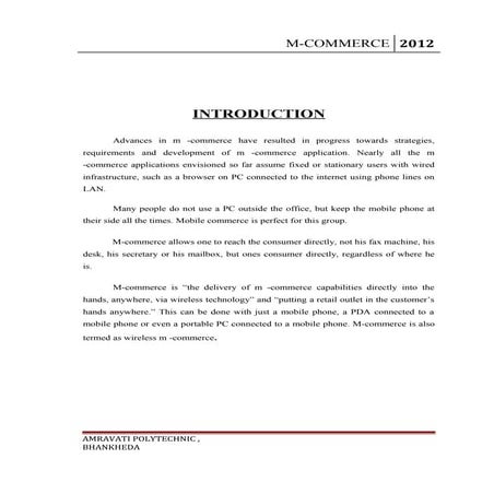  m-commerce-seminar-report