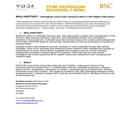 GSA Kaptur press release