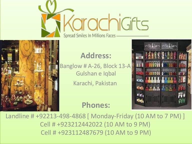 Karachi gifts.