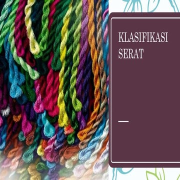 Karakteristik serat new materi serat.pptx