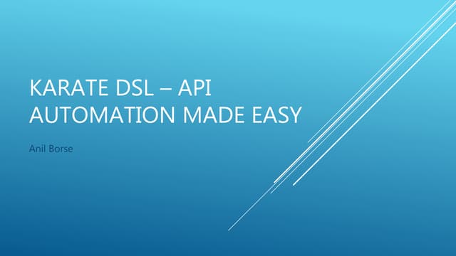 Karate DSL