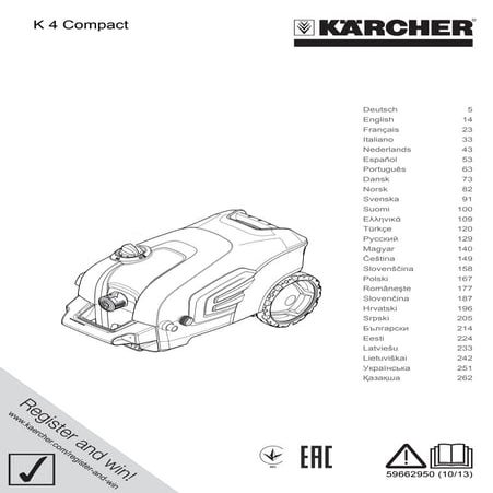 Karcher k 4 compact