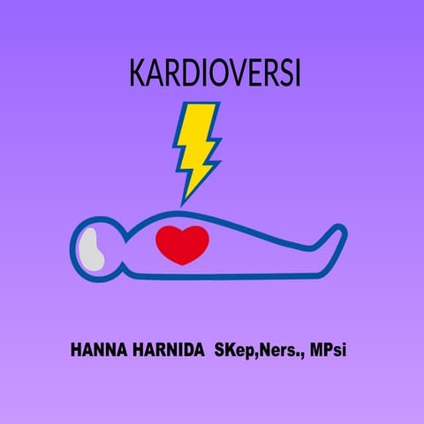 KARDIOVERSI.defibrilasi.kardioversi.defibrilasi | PPTX