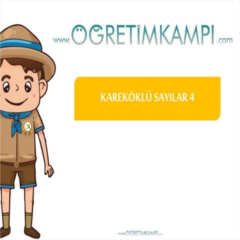 Kareköklü sayılar