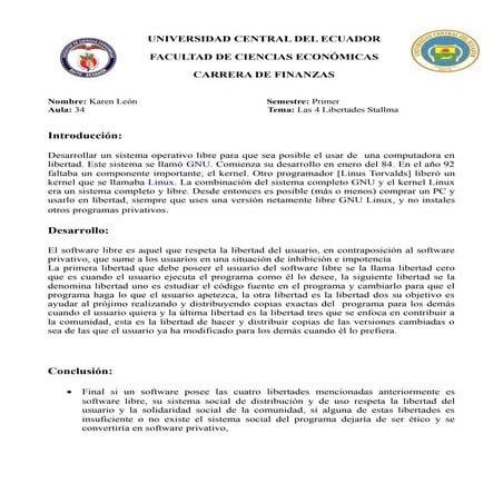 Karen leon-las-4-libertades-stallma