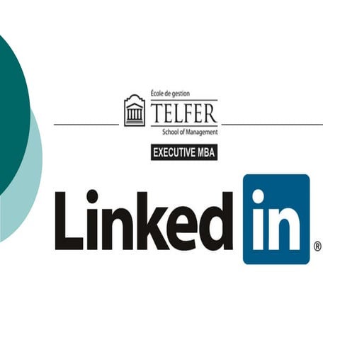 Telfer Executive MBA Alumni Association Presentation on LinkedIn