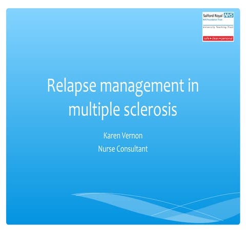 Multiple sclerosis case scenario study based | PPT