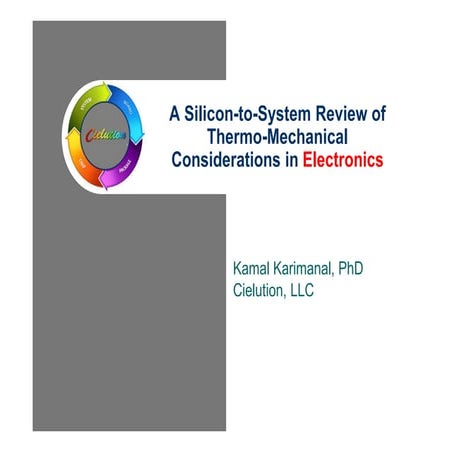 A Silicon-to-System Thermo-Mechanical Review of Electronics